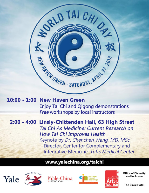 2019 World Tai Chi Day New Haven, Aiping Tai Chi Center, Yale-China Association, New Haven Green