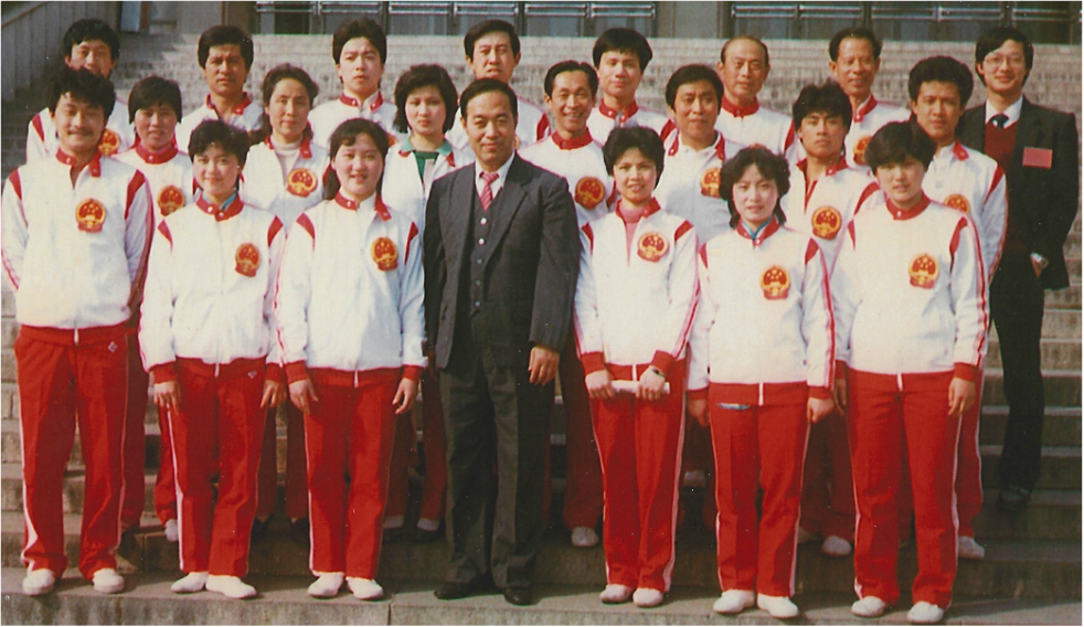 Aiping Cheng, 1988 China National Taijiquan Team